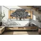 PANEL ŚCIENNY TREE FERRO E WOOD ZEST 3 SZT 176X2X90 cm (63X2X90-50X2X90)